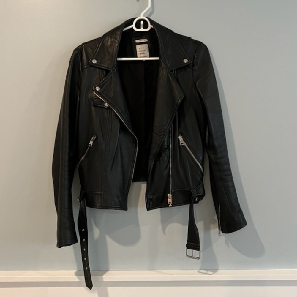 Zara Moto Leather Jacket
